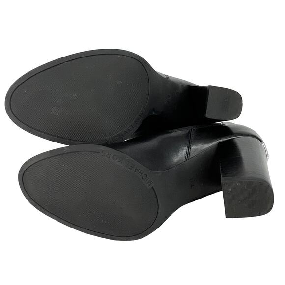 Michael Kors Boots Booties Chelsea 7.5M 3.5" Block Heels - Picture 8 of 12